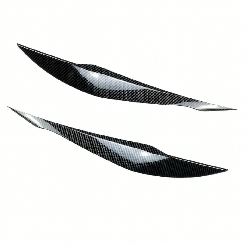 BMW 3 Series Headlight Eyebrow Trim – Carbon Look (2013–2019)