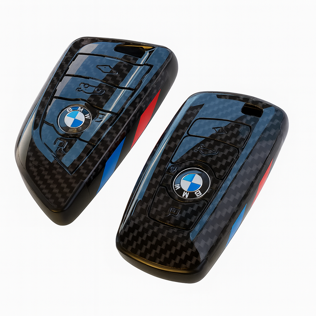 BMW Carbon Fiber Key Case Cover (M Sport Style)