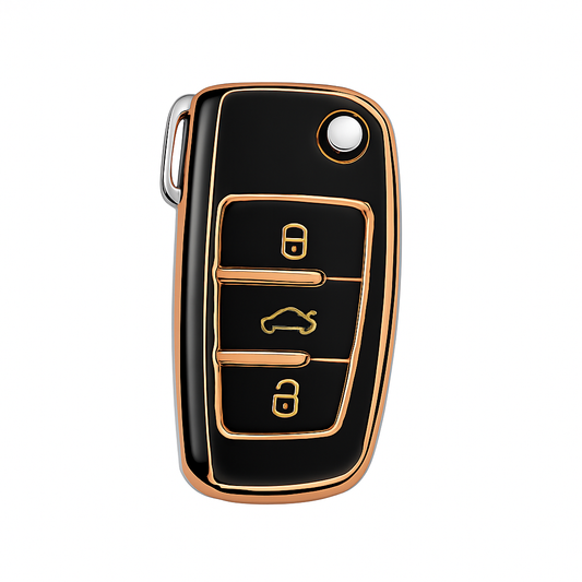 Audi TPU Flip Key Case Cover – Luxury Protection Shell